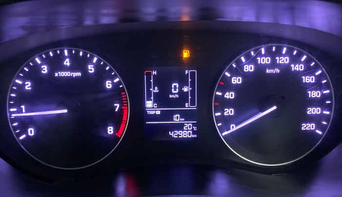 2016 Hyundai Elite i20 SPORTZ 1.2, Petrol, Manual, 42,979 km, Odometer Image