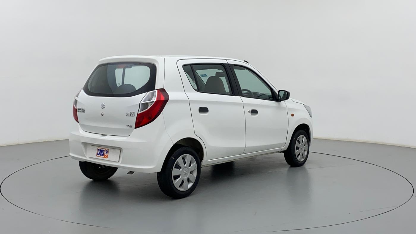 2018 Maruti Alto K10 VXI P, Petrol, Manual, 32,808 km, Right Back Diagonal