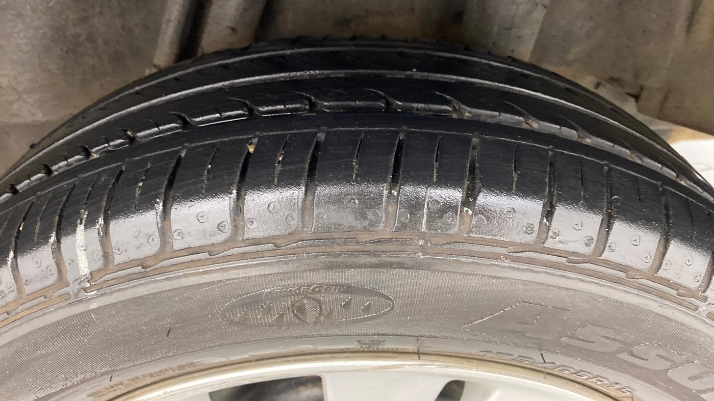 2012 Honda City V MT PETROL, Petrol, Manual, 68,538 km, Left Rear Tyre Tread