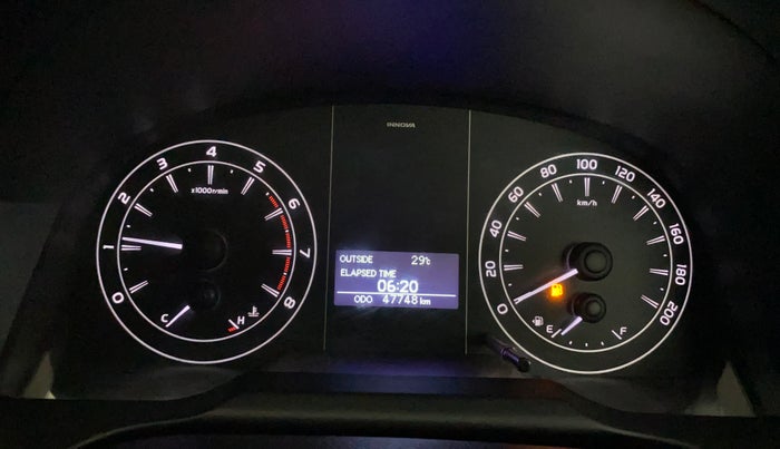2018 Toyota Innova Crysta 2.7 GX 8 STR, Petrol, Manual, 47,748 km, Odometer Image