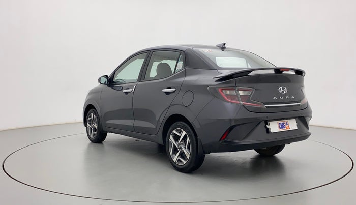 2021 Hyundai AURA SX PLUS 1.2 AMT, Petrol, Automatic, 34,132 km, Left Back Diagonal