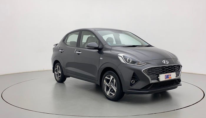 2021 Hyundai AURA SX PLUS 1.2 AMT, Petrol, Automatic, 34,132 km, Right Front Diagonal