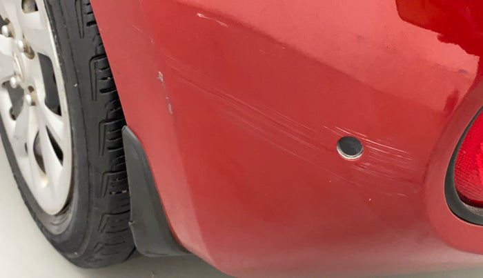 2018 Hyundai Grand i10 SPORTZ (O) 1.2 KAPPA VTVT, Petrol, Manual, 1,00,624 km, Rear bumper - Minor scratches
