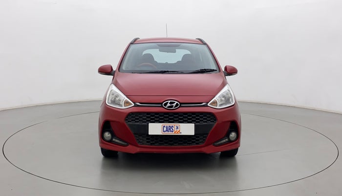 2018 Hyundai Grand i10 SPORTZ (O) 1.2 KAPPA VTVT, Petrol, Manual, 1,00,624 km, Front