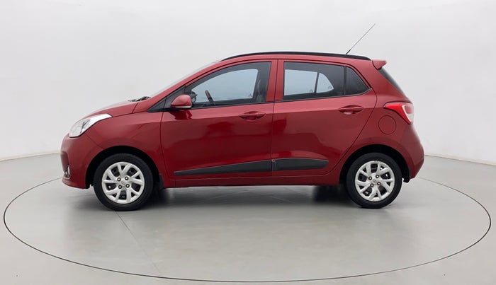 2018 Hyundai Grand i10 SPORTZ (O) 1.2 KAPPA VTVT, Petrol, Manual, 1,00,624 km, Left Side