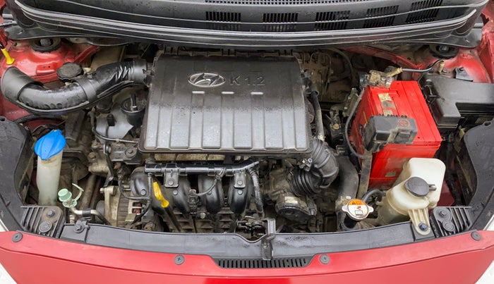 2018 Hyundai Grand i10 SPORTZ (O) 1.2 KAPPA VTVT, Petrol, Manual, 1,00,624 km, Open Bonet