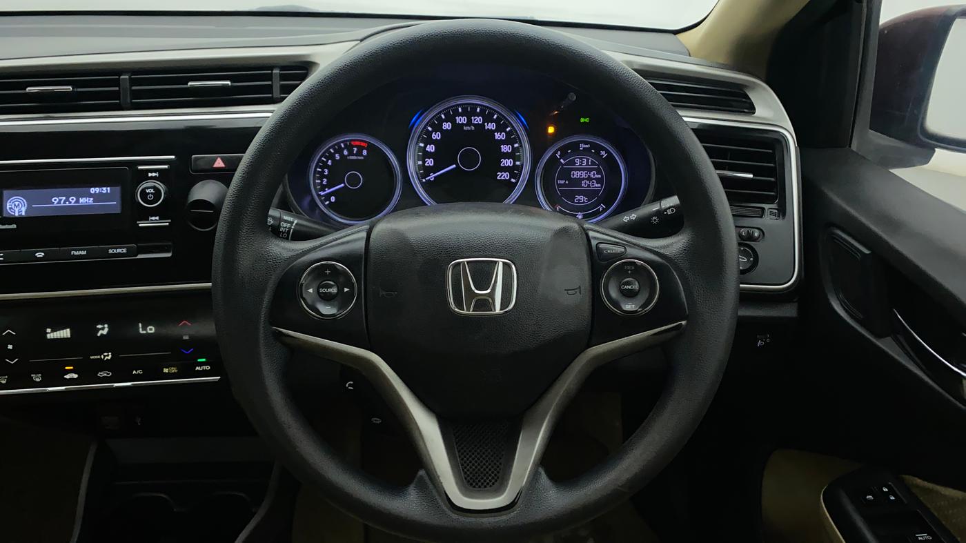 2017 Honda City 1.5L I-VTEC SV, Petrol, Manual, 89,815 km, Steering Wheel Close Up