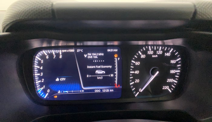 2021 Tata ALTROZ XZ PETROL, Petrol, Manual, 12,115 km, Odometer Image