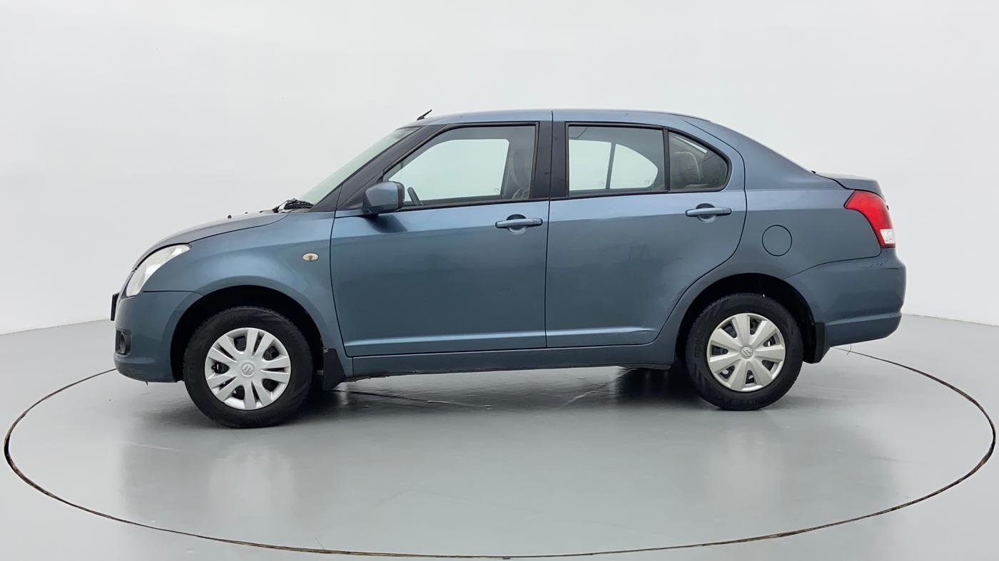 2010 Maruti Swift Dzire VXI, Petrol, Manual, 63,696 km, Left Side