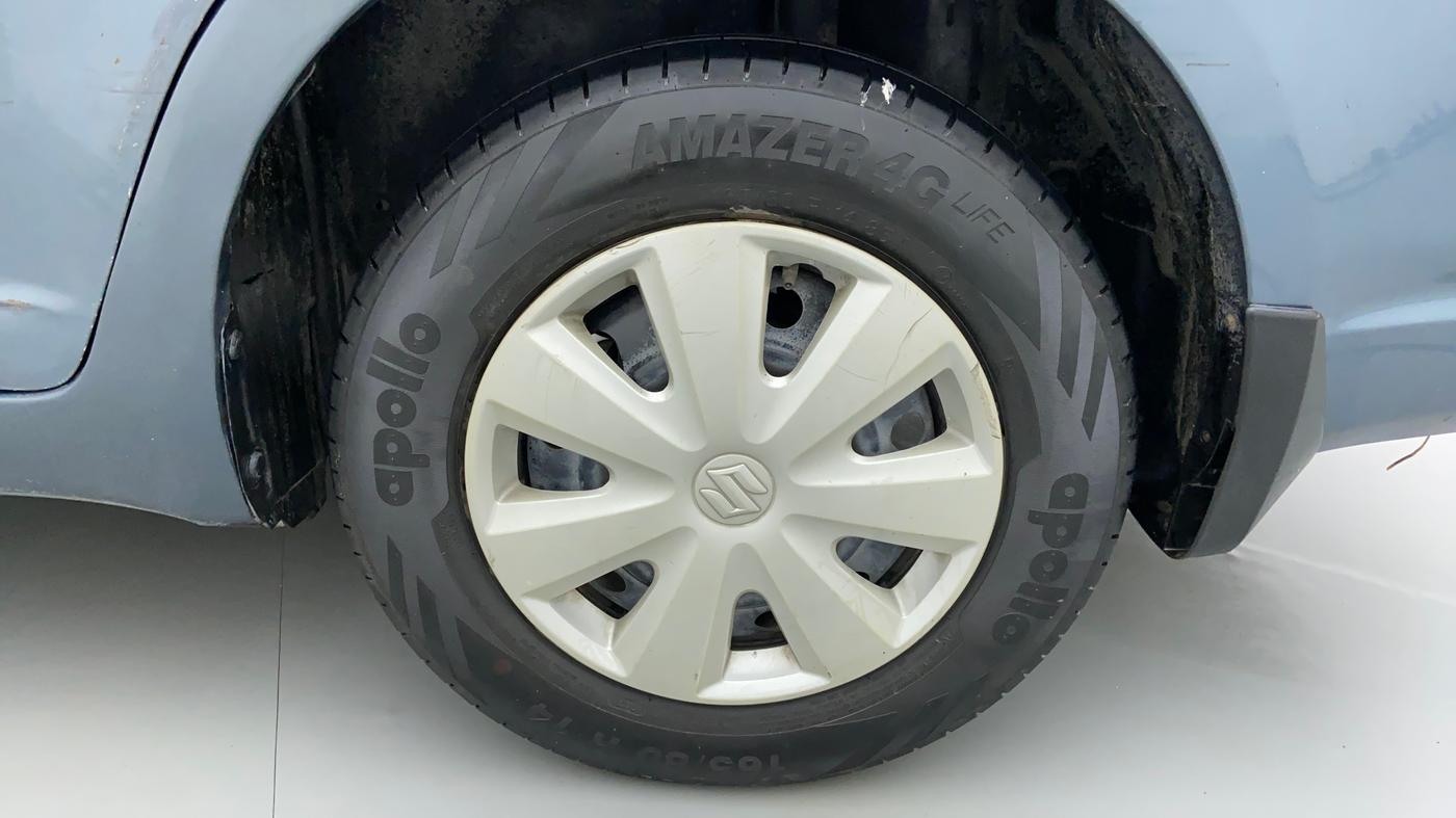 2010 Maruti Swift Dzire VXI, Petrol, Manual, 63,696 km, Left Rear Wheel