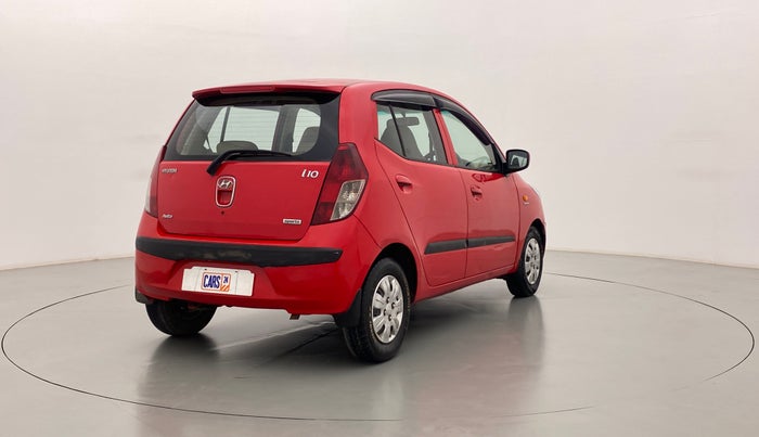 2010 Hyundai i10 SPORTZ 1.2 AT, Petrol, Automatic, 80,684 km, Right Back Diagonal
