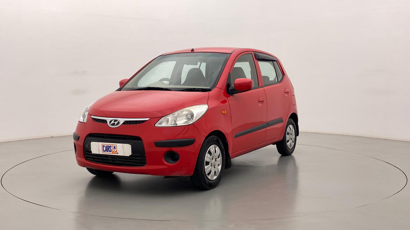 2010 Hyundai i10 SPORTZ 1.2 AT, Petrol, Automatic, 80,684 km, Left Front Diagonal