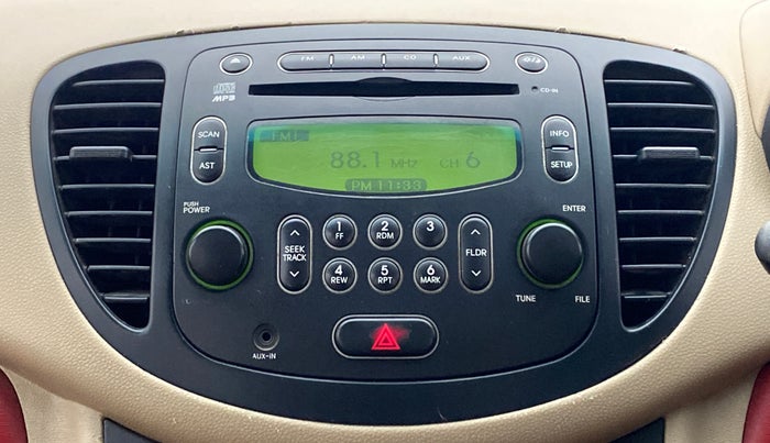 2010 Hyundai i10 SPORTZ 1.2 AT, Petrol, Automatic, 80,684 km, Infotainment System