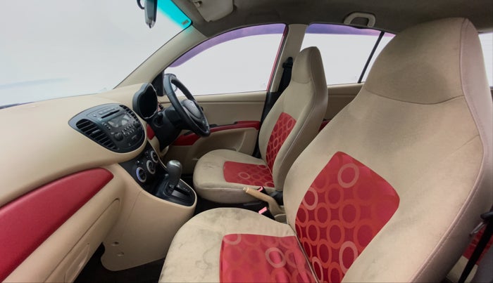 2010 Hyundai i10 SPORTZ 1.2 AT, Petrol, Automatic, 80,684 km, Right Side Front Door Cabin