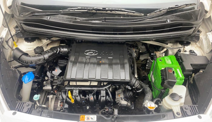 2017 Hyundai Grand i10 ASTA 1.2 KAPPA VTVT, Petrol, Manual, 65,910 km, Engine View