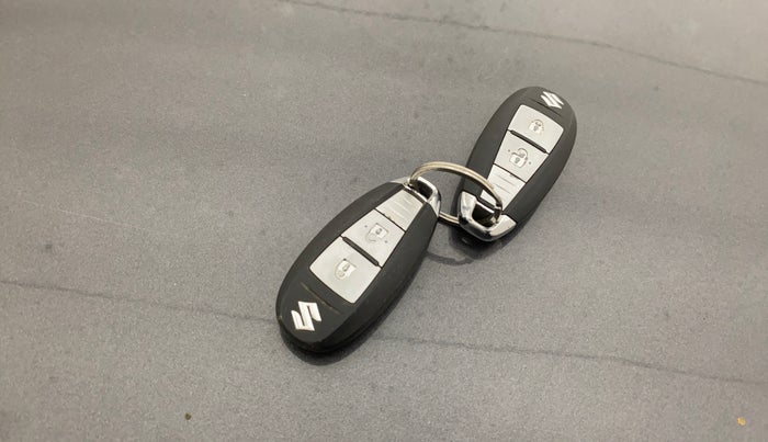 2017 Maruti Baleno ZETA CVT PETROL 1.2, Petrol, Automatic, 46,646 km, Key Close Up