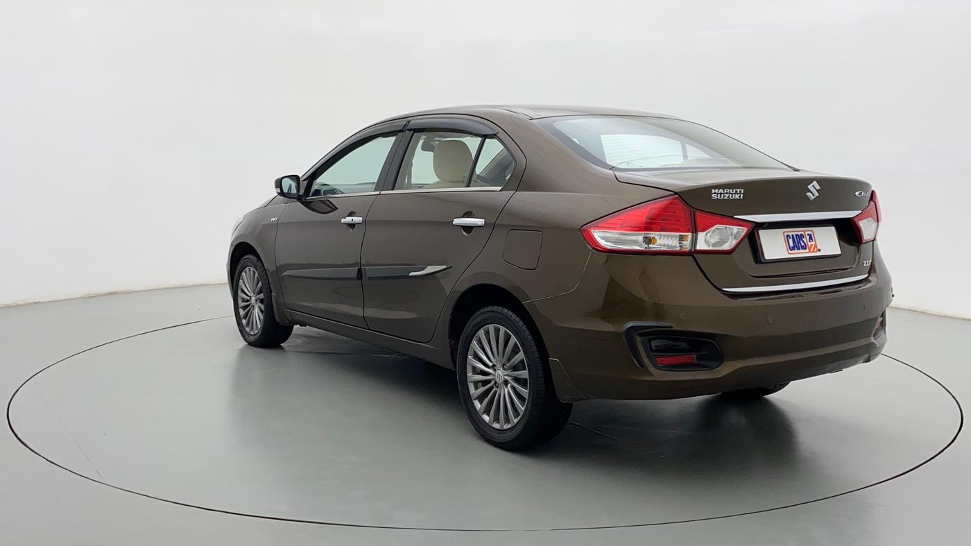 2016 Maruti Ciaz ZXI+ AT, Petrol, Automatic, 33,520 km, Left Back Diagonal