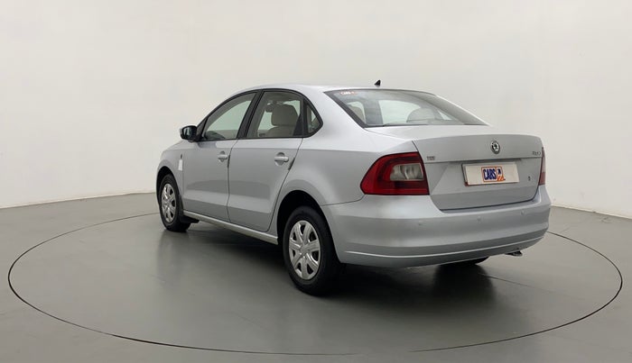 2013 Skoda Rapid AMBITION 1.6 TDI CR MT PLUS, Diesel, Manual, 64,231 km, Left Back Diagonal