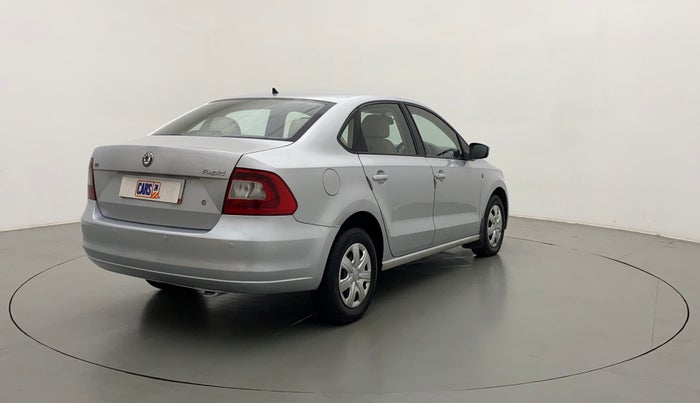 2013 Skoda Rapid AMBITION 1.6 TDI CR MT PLUS, Diesel, Manual, 64,231 km, Right Back Diagonal