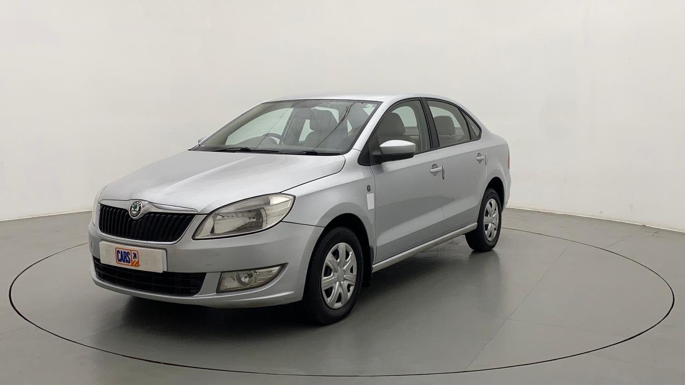 2013 Skoda Rapid AMBITION 1.6 TDI CR MT PLUS, Diesel, Manual, 64,231 km, Left Front Diagonal