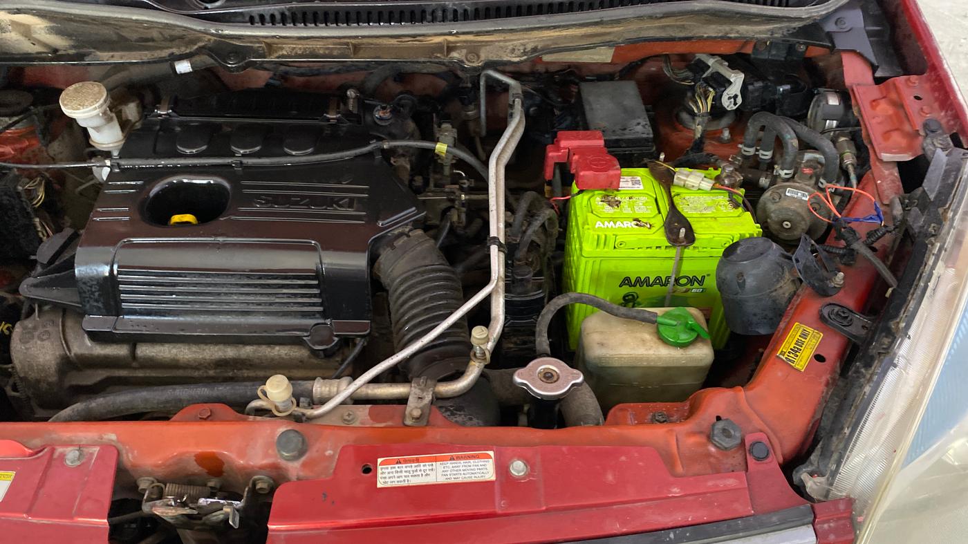2016 Maruti Wagon R 1.0 LXI CNG, CNG, Manual, 63,749 km, Engine View - Left