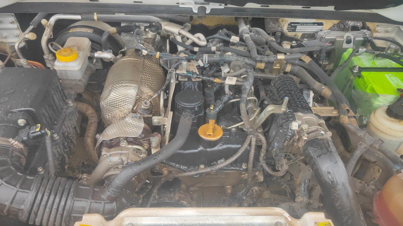 2022 Mahindra Bolero B6 (O), Diesel, Manual, 90,634 km, Engine View