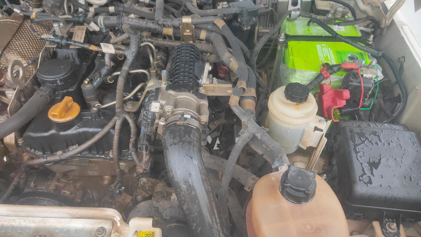 2022 Mahindra Bolero B6 (O), Diesel, Manual, 90,634 km, Engine View - Left