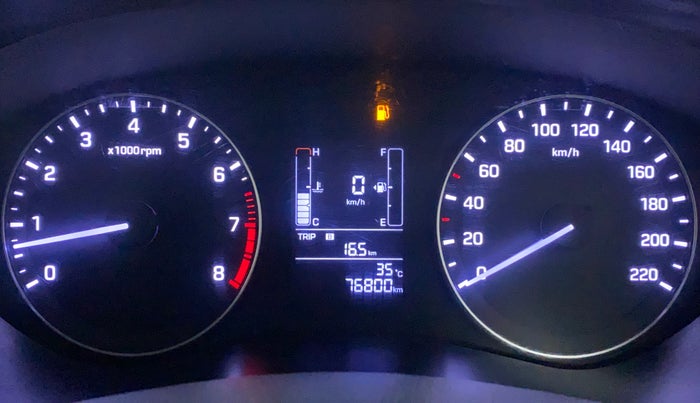 2016 Hyundai Elite i20 SPORTZ 1.2, Petrol, Manual, 77,213 km, Odometer Image