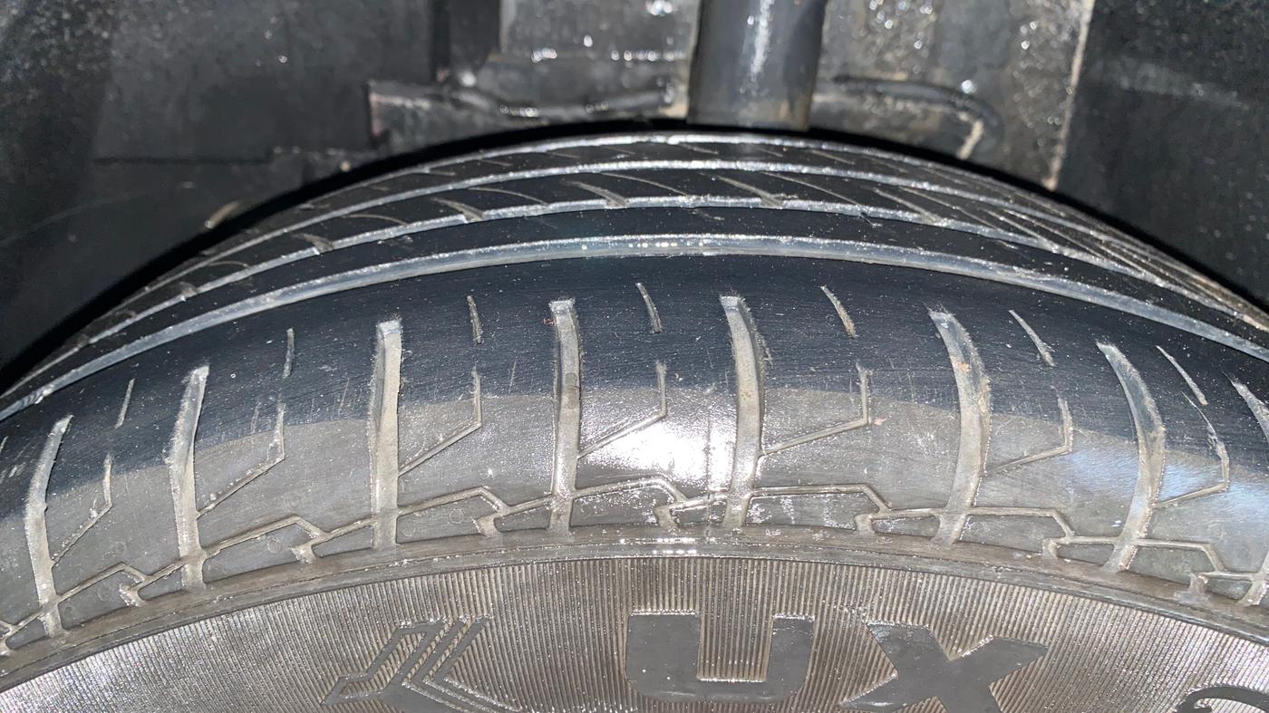 2019 Tata NEXON XM PETROL, Petrol, Manual, 99,235 km, Left Front Tyre Tread