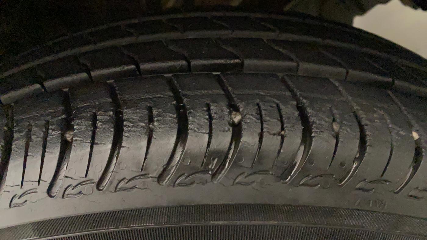 2019 Maruti S PRESSO VXI+, Petrol, Manual, 4,296 km, Left Rear Tyre Tread