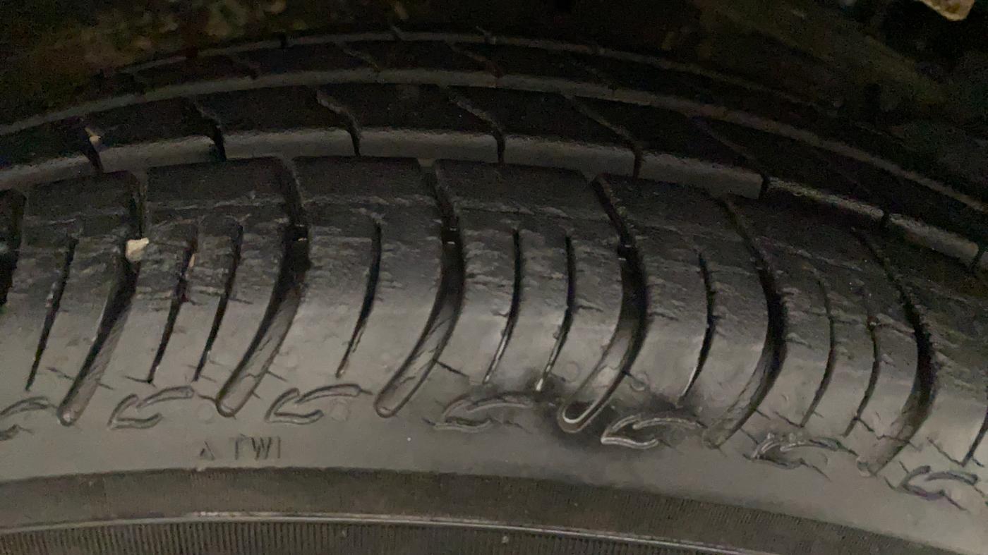 2019 Maruti S PRESSO VXI+, Petrol, Manual, 4,296 km, Left Front Tyre Tread