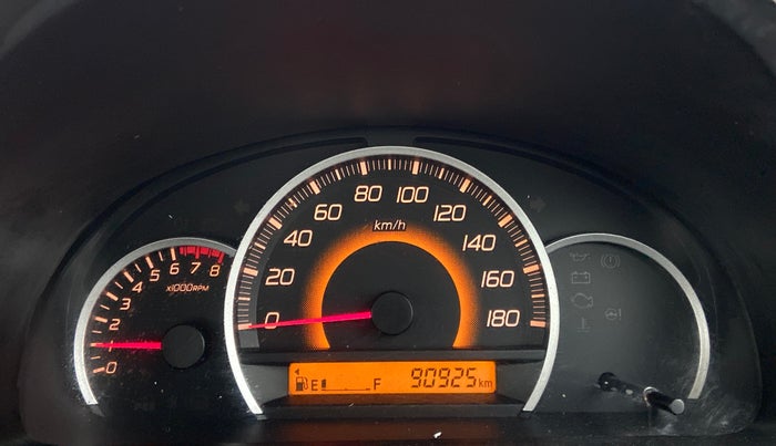 2015 Maruti Wagon R 1.0 VXI, Petrol, Manual, 90,925 km, Odometer Image