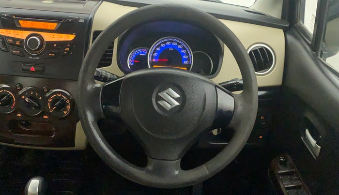 2017 Maruti Wagon R 1.0 VXI AMT, Petrol, Automatic, 65,289 km, Steering Wheel Close Up