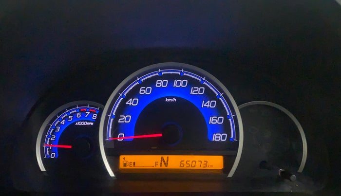 2017 Maruti Wagon R 1.0 VXI AMT, Petrol, Automatic, 65,289 km, Odometer Image