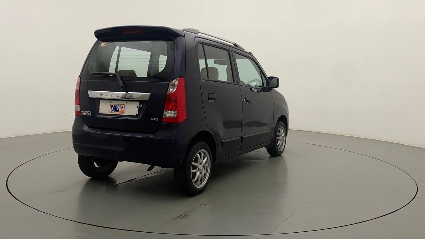 2017 Maruti Wagon R 1.0 VXI AMT, Petrol, Automatic, 65,289 km, Right Back Diagonal