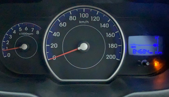 2012 Hyundai i10 ERA 1.1, CNG, Manual, 85,263 km, Odometer Image