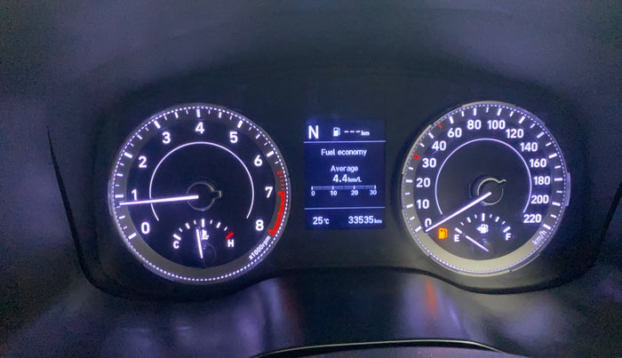 2020 Hyundai VENUE SX 1.0 TURBO IMT, Petrol, Manual, 33,535 km, Odometer Image