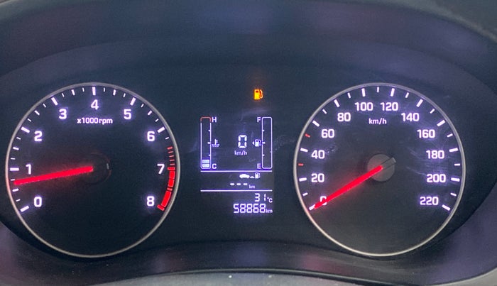 2018 Hyundai Elite i20 MAGNA EXECUTIVE 1.2, Petrol, Manual, 58,858 km, Odometer Image