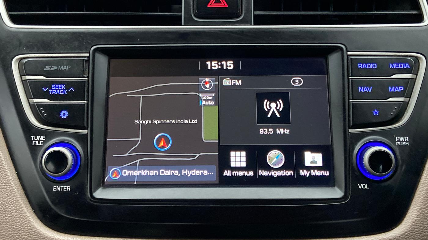 2018 Hyundai Elite i20 ASTA 1.2 (O), Petrol, Manual, 91,609 km, Infotainment System