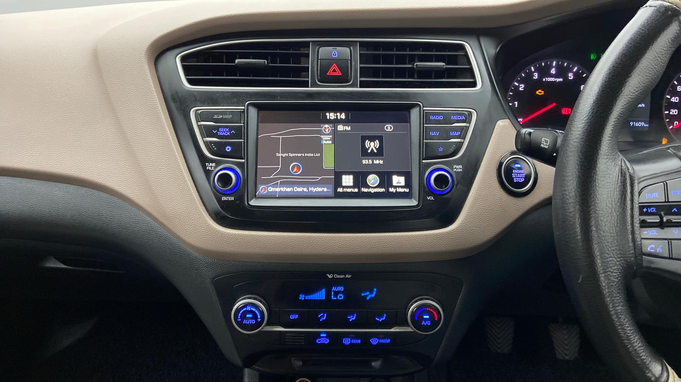 2018 Hyundai Elite i20 ASTA 1.2 (O), Petrol, Manual, 91,609 km, Air Conditioner