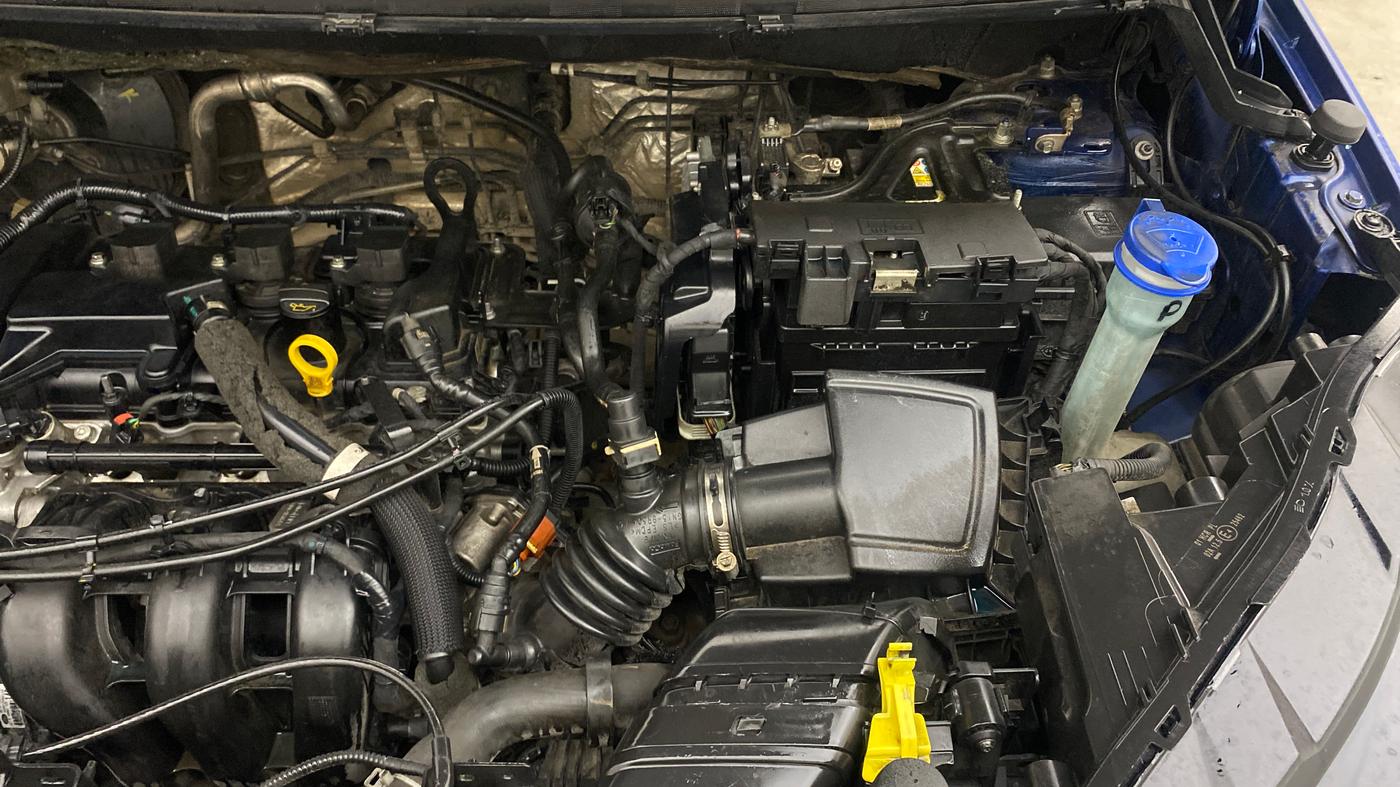 2018 Ford Ecosport TREND + 1.5L PETROL AT, Petrol, Automatic, 88,638 km, Engine View - Left
