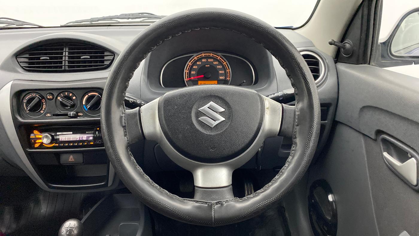 2013 Maruti Alto 800 LXI, Petrol, Manual, 70,968 km, Steering Wheel Close Up