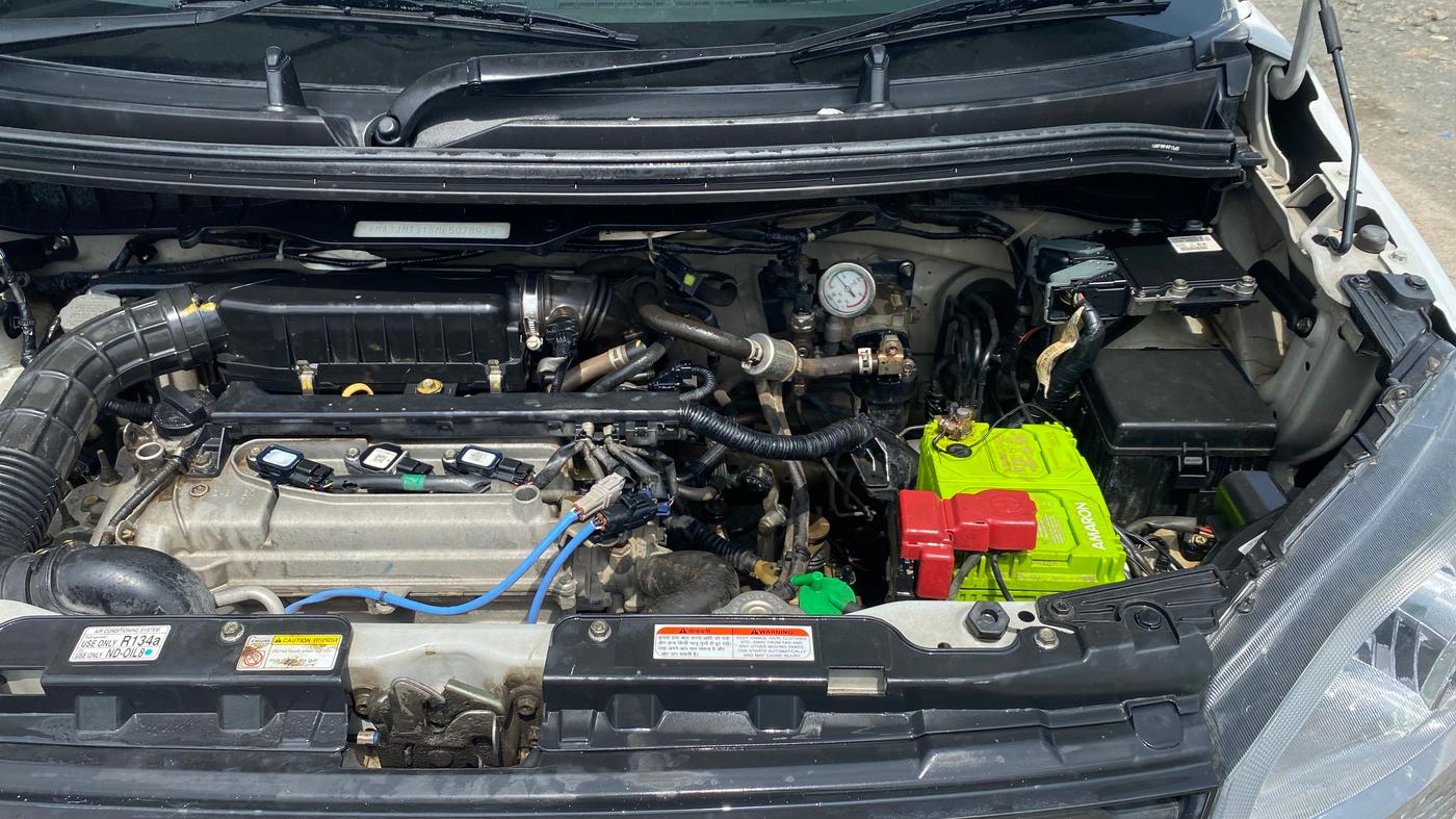 2021 Maruti New Wagon-R LXI CNG 1.0, CNG, Manual, 65,936 km, Engine View - Left