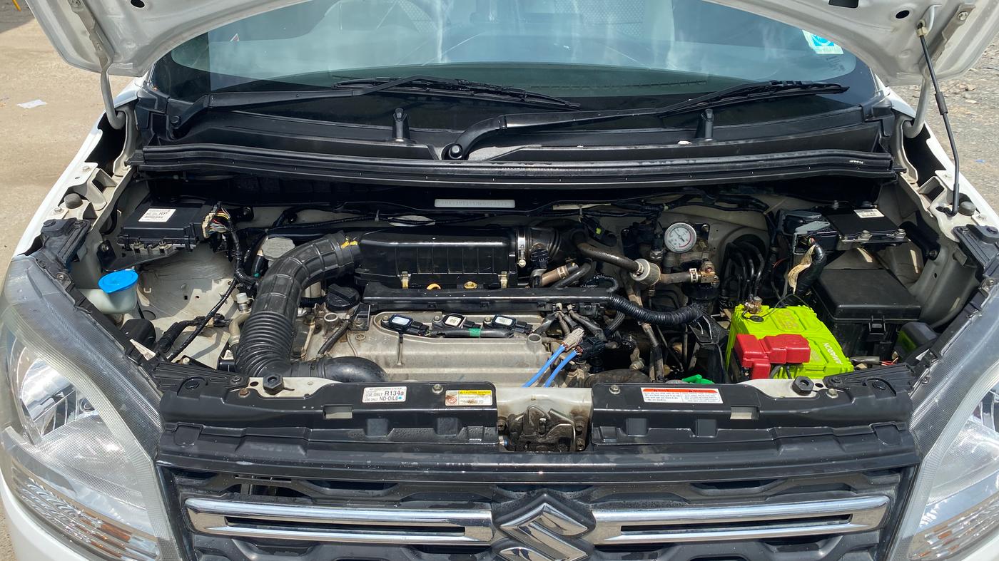 2021 Maruti New Wagon-R LXI CNG 1.0, CNG, Manual, 65,936 km, Engine View