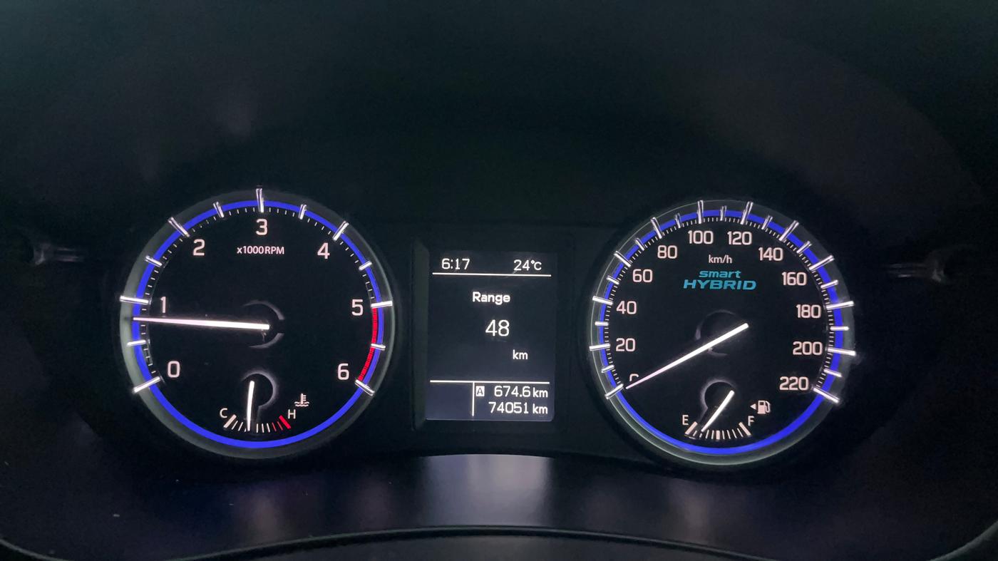 2019 Maruti S Cross ALPHA 1.3, Diesel, Manual, 74,300 km, Odometer Image