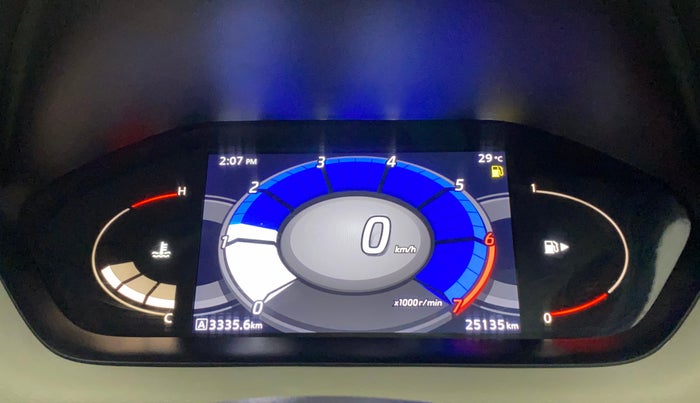 2022 Nissan MAGNITE XV TURBO, Petrol, Manual, 25,196 km, Odometer Image