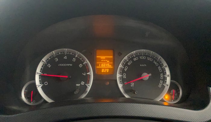 2013 Maruti Swift VXI, Petrol, Manual, 1,16,641 km, Odometer Image