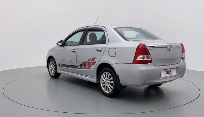 2014 Toyota Etios VX D, Diesel, Manual, 65,922 km, Left Back Diagonal