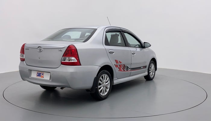 2014 Toyota Etios VX D, Diesel, Manual, 65,922 km, Right Back Diagonal