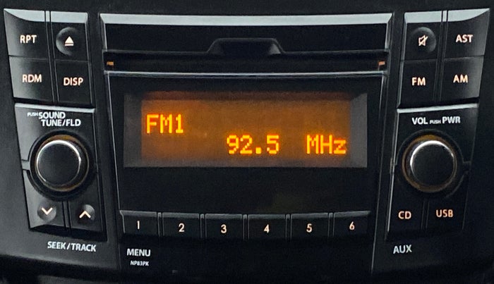 2017 Maruti Swift VXI D, Petrol, Manual, 47,177 km, Infotainment System